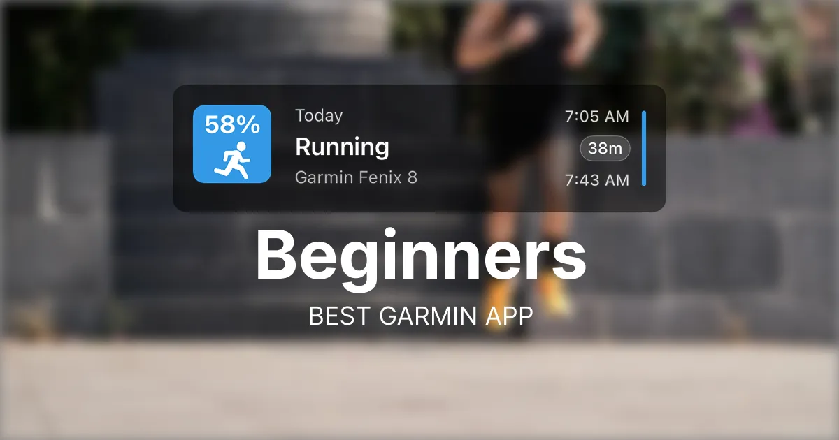 The Best Garmin App for Beginners in 2026