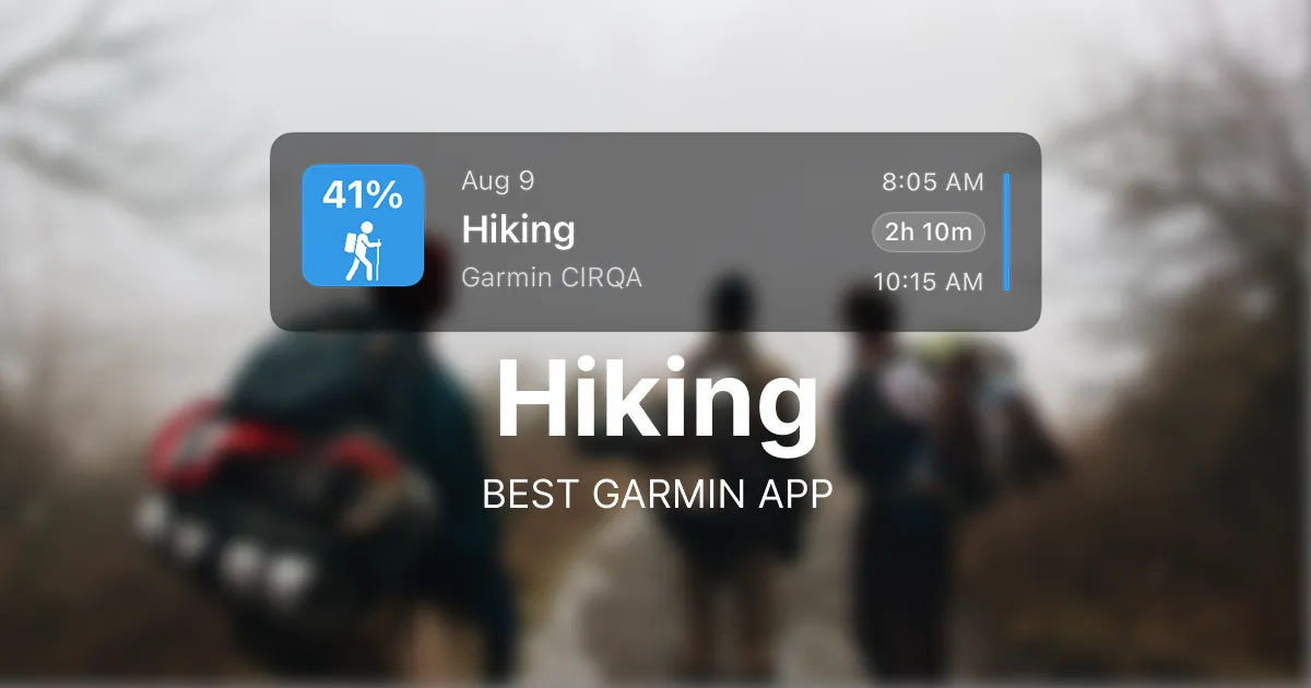 The best Garmin app for hiking