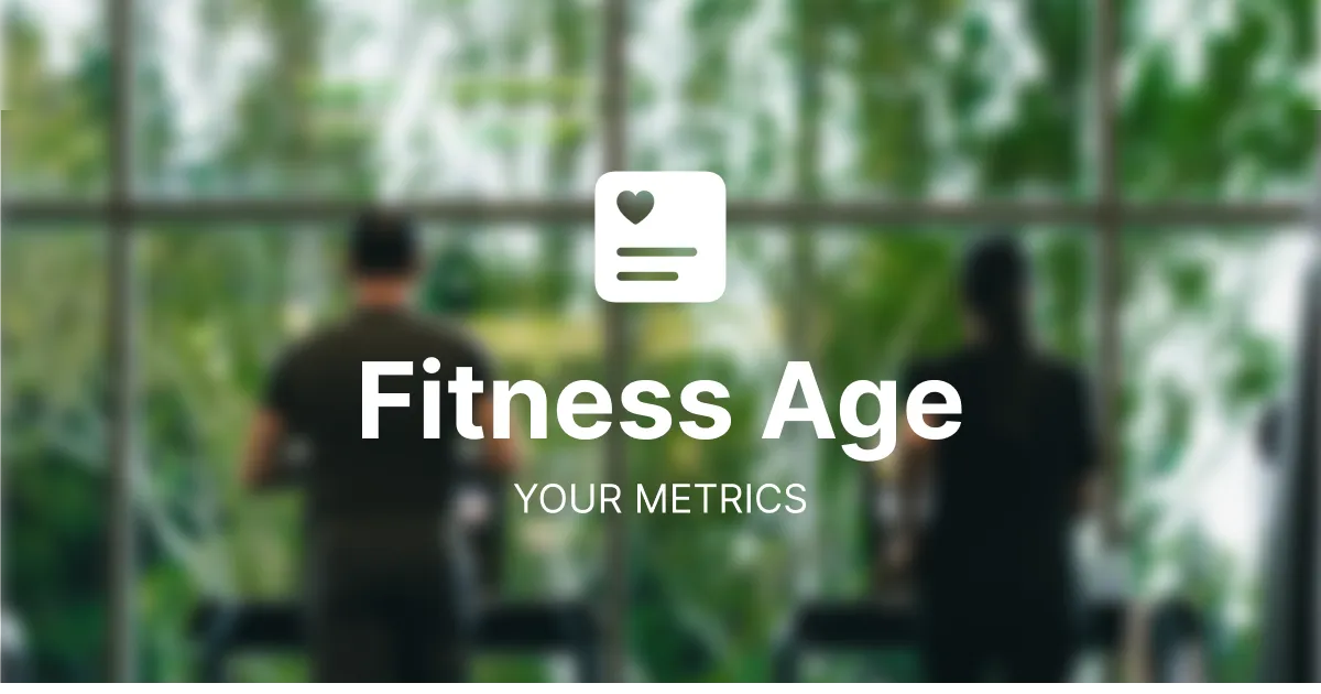 Fitness age explained