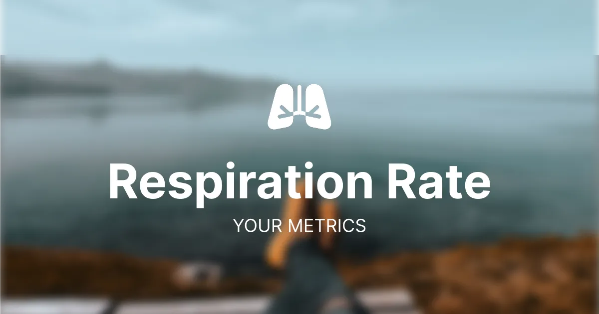 Respiratory rate explained