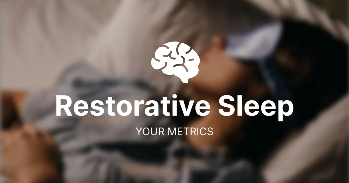 Restorative Sleep (REM + Deep), Explained